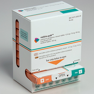 Viekira四联复方片 ombitasvir,paritaprevir,ritonavir;dasabuvir
